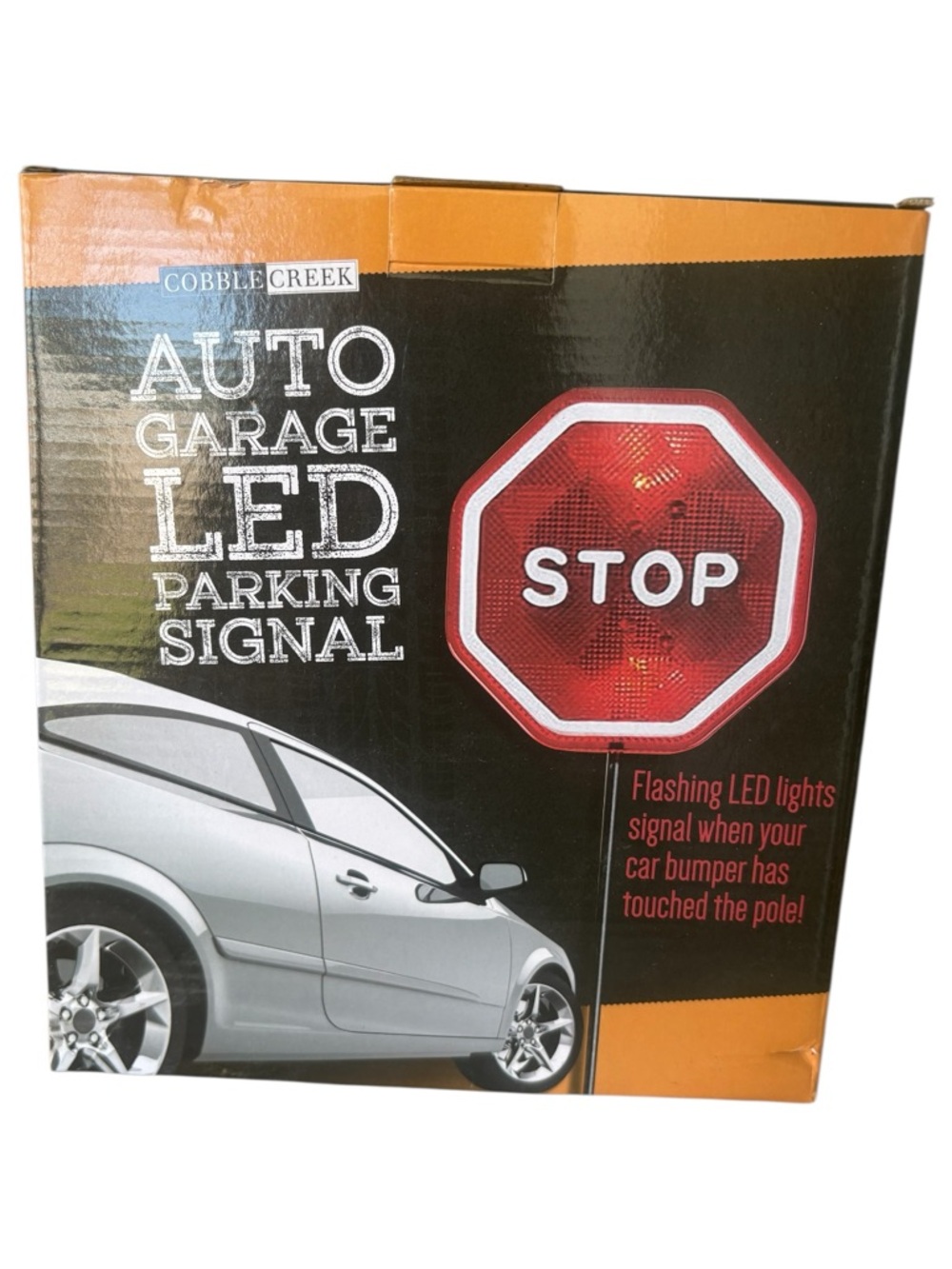 Cobble Creek Auto Garage LED Parking Signal.